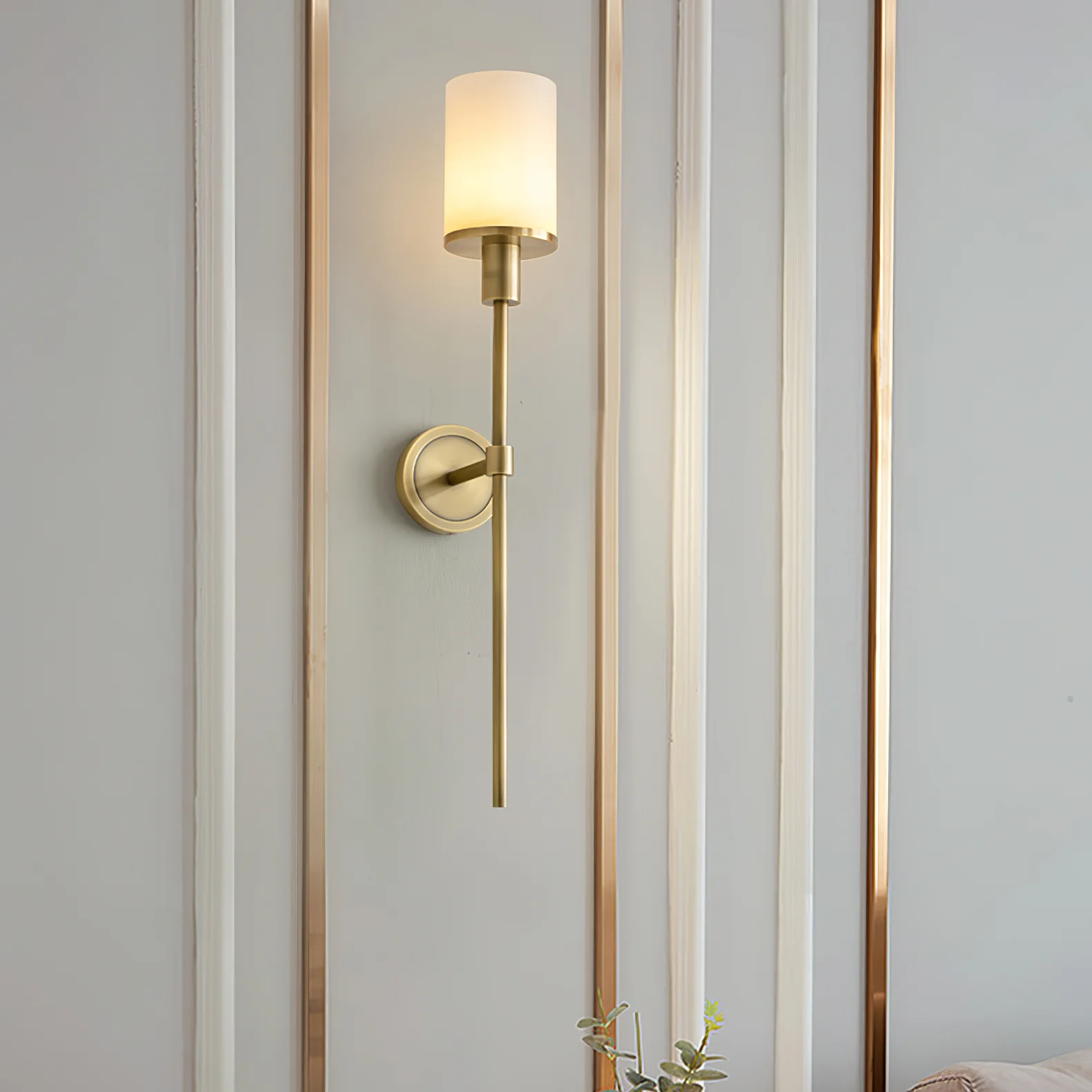 Tracie Classic Alabaster Sconce - Image 15