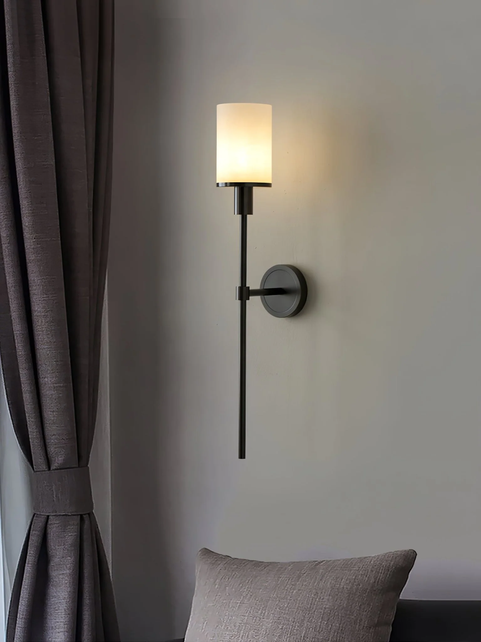 Tracie Classic Alabaster Sconce - Image 18
