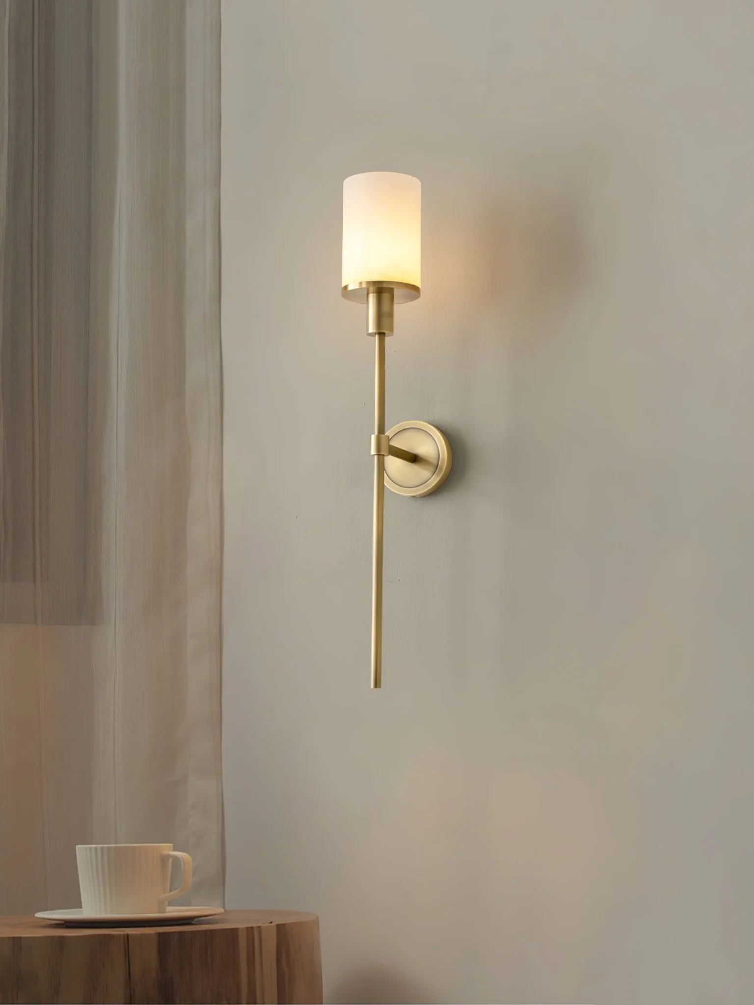 Tracie Classic Alabaster Sconce - Image 19