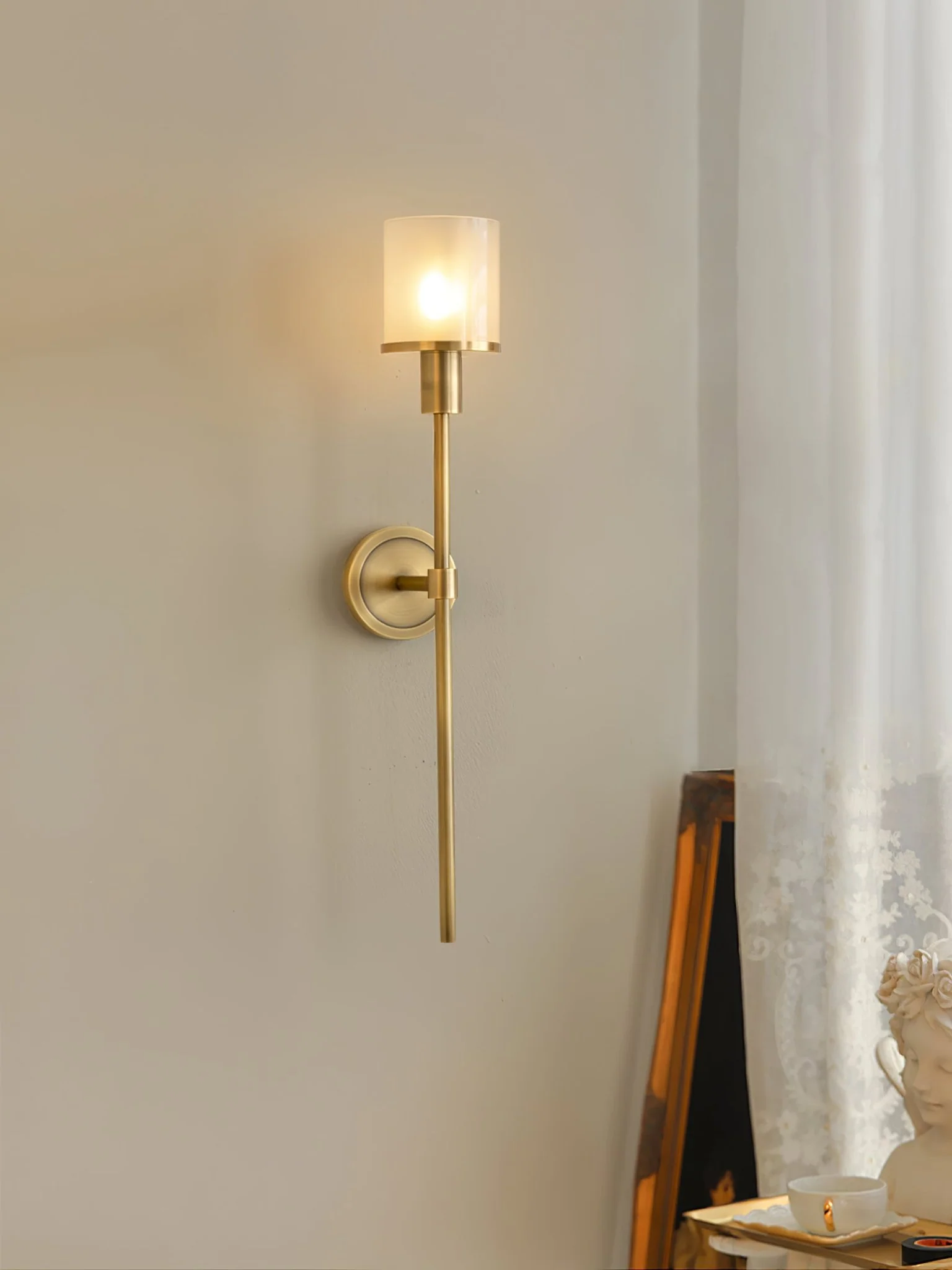 Tracie Classic Alabaster Sconce - Image 21