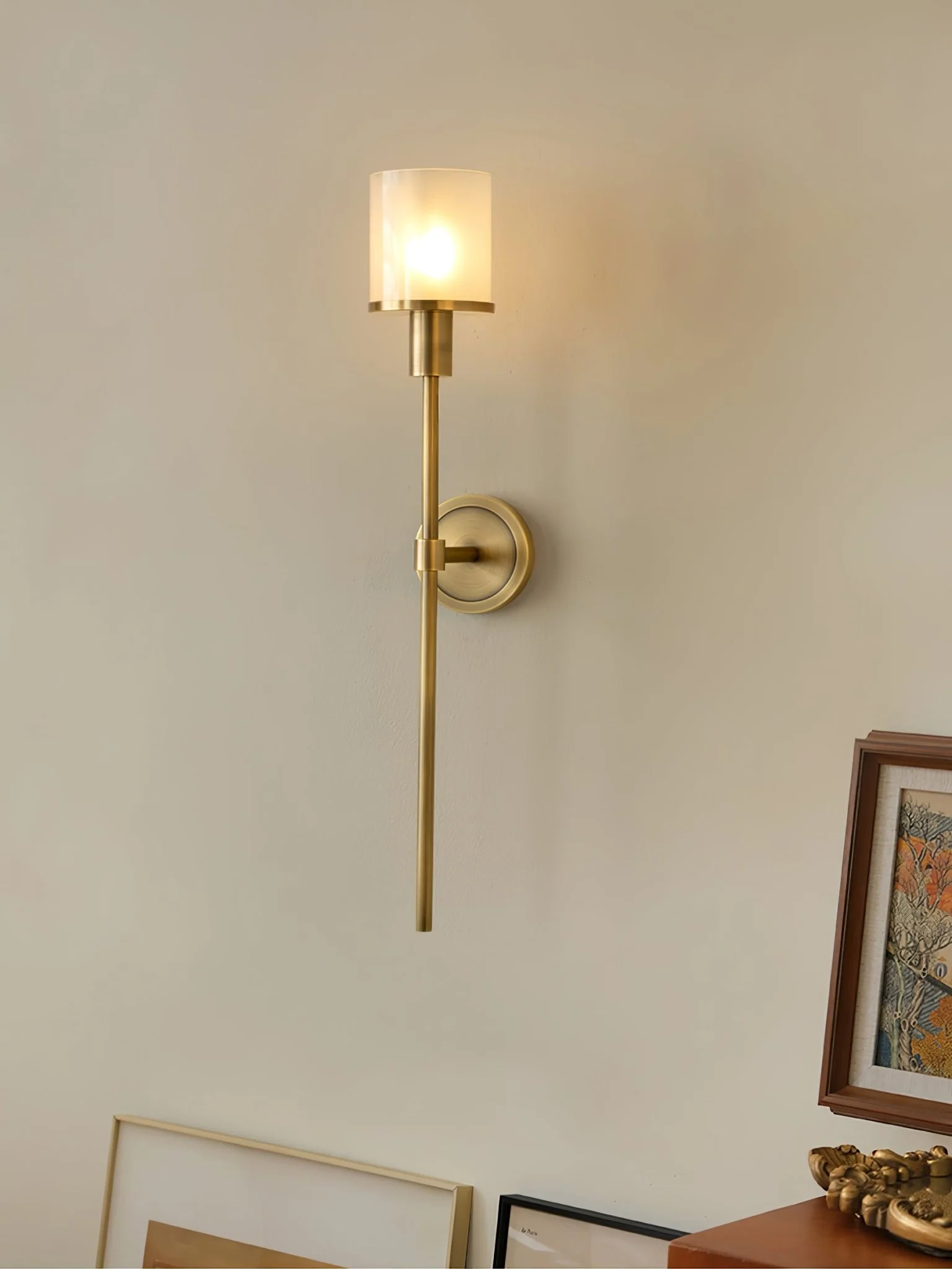 Tracie Classic Alabaster Sconce - Image 24