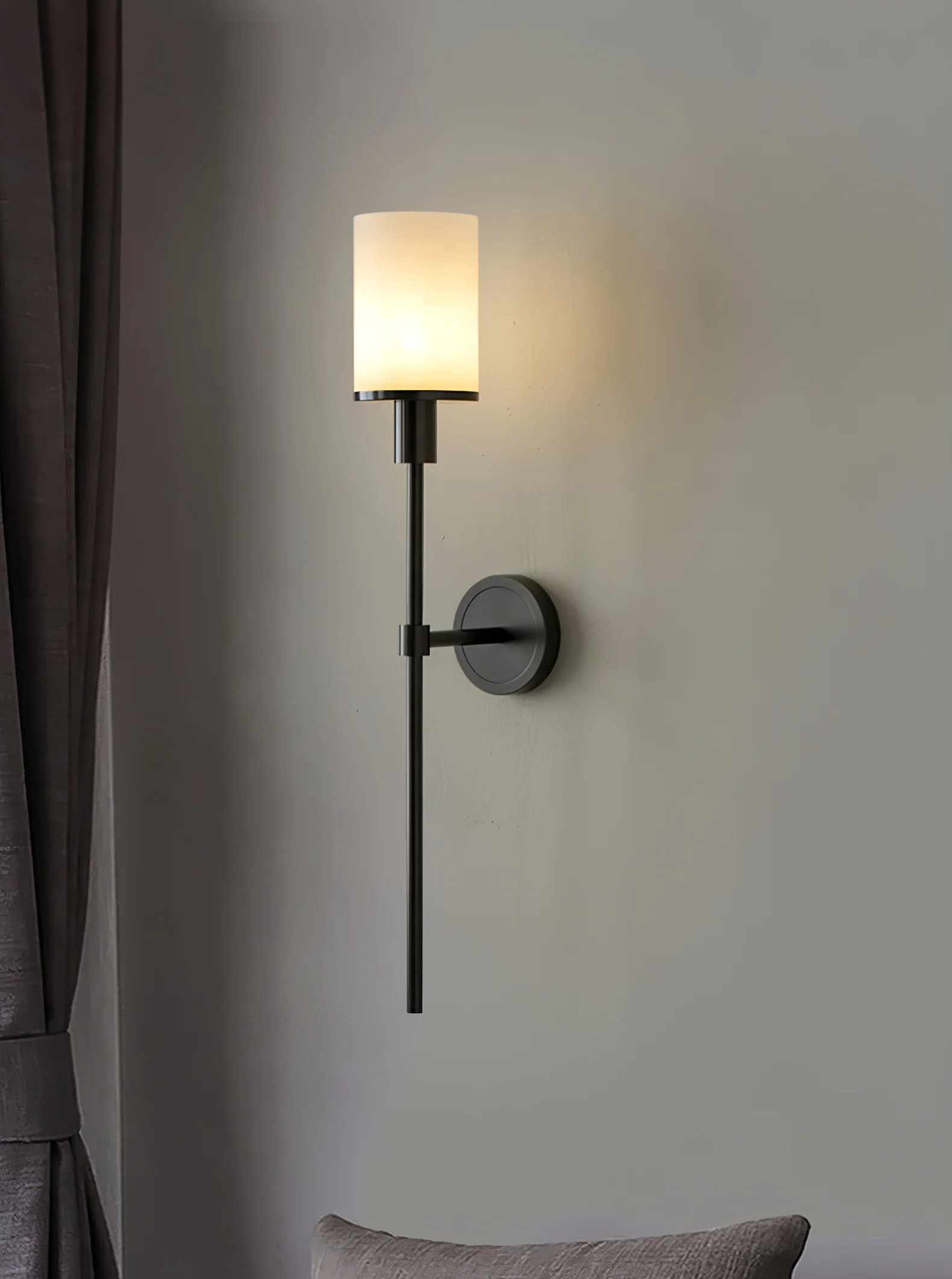 Tracie Classic Alabaster Sconce - Image 27