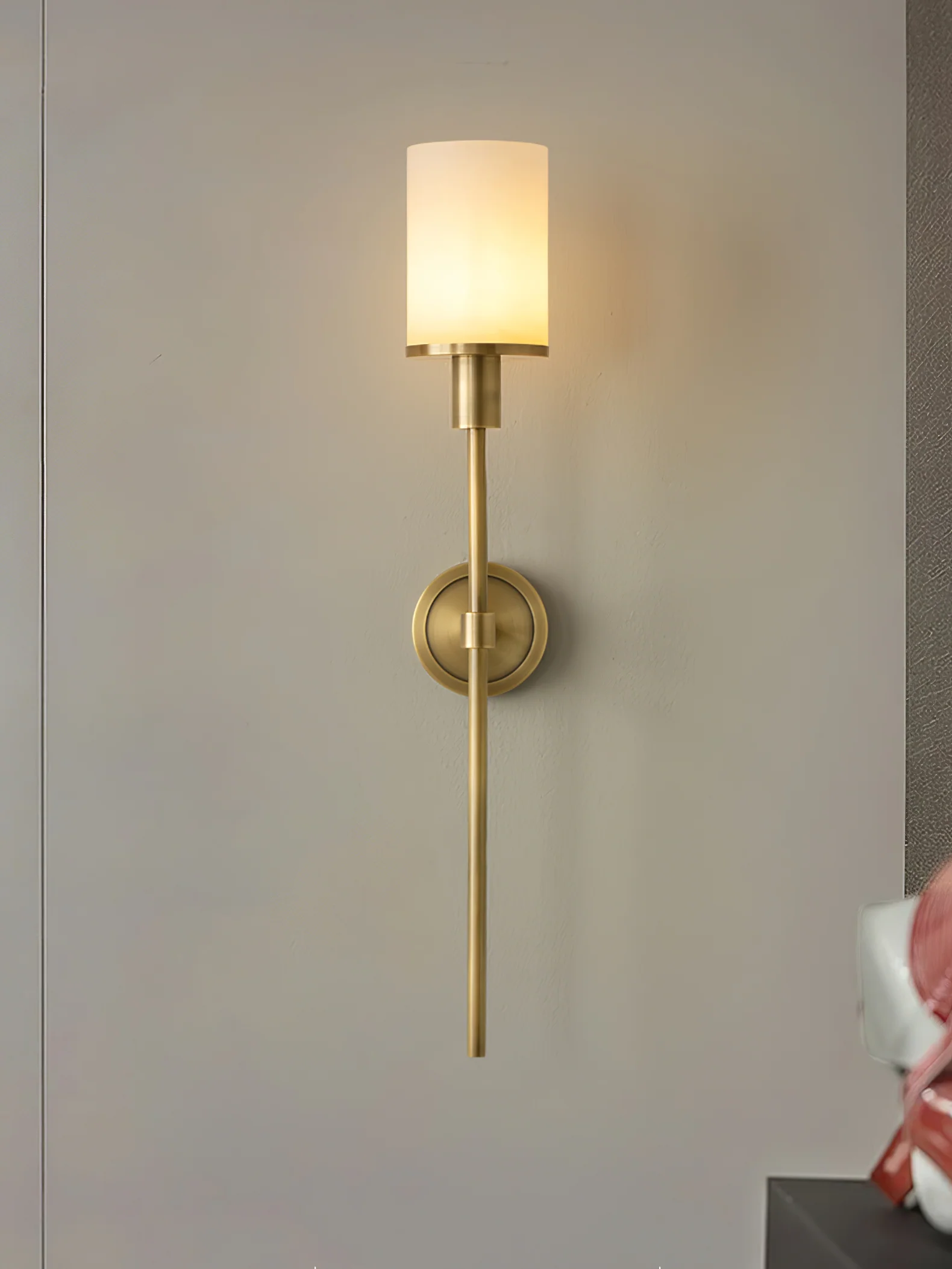 Tracie Classic Alabaster Sconce - Image 30