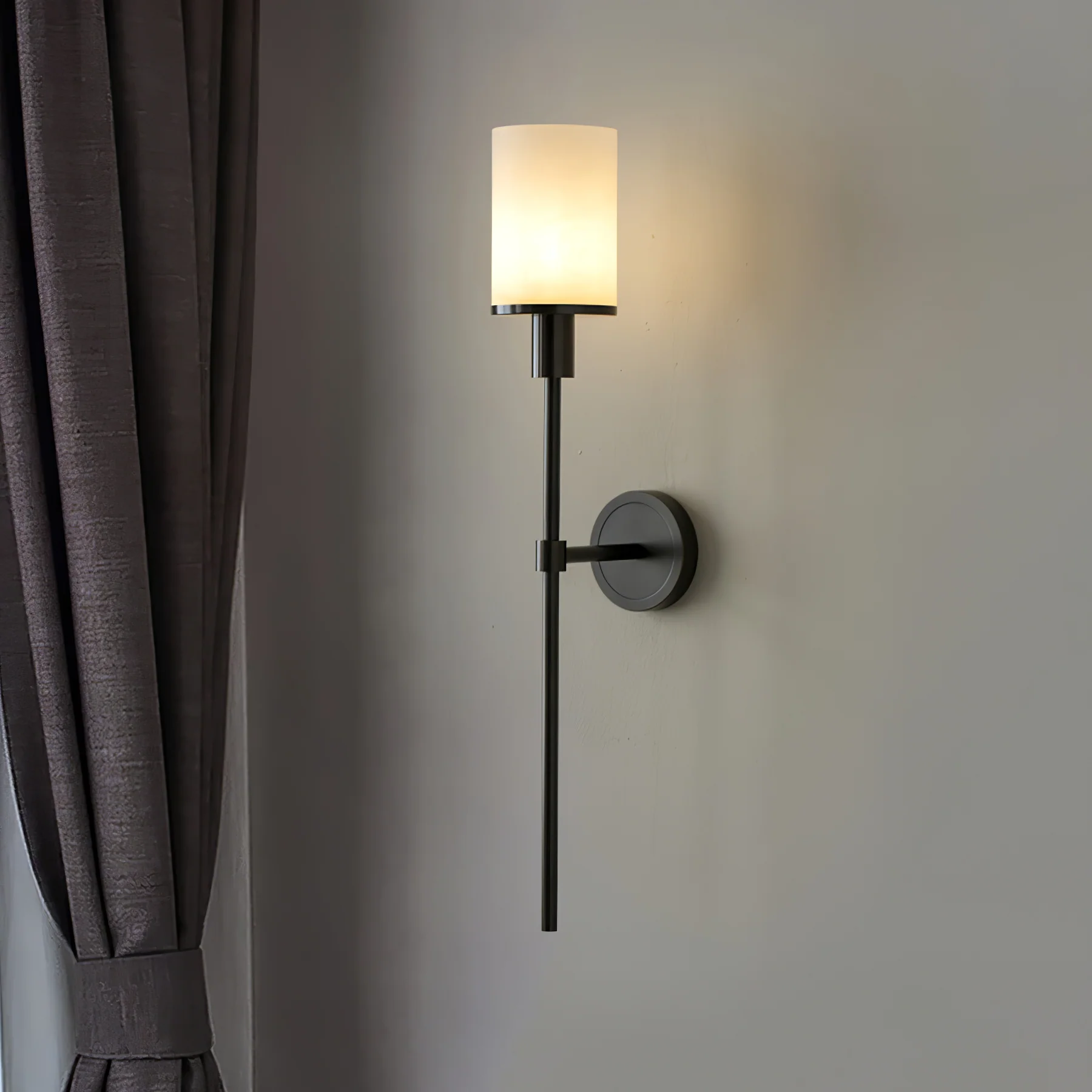 Tracie Classic Alabaster Sconce - Image 8