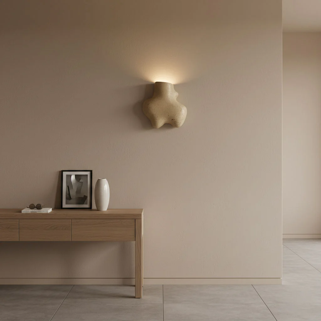 Travertine Abstract Wall Lamp - Image 7