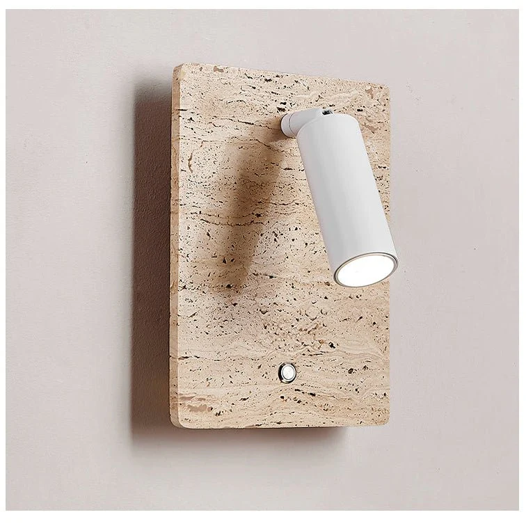 Travertine Axis Directional Sconce - Image 9