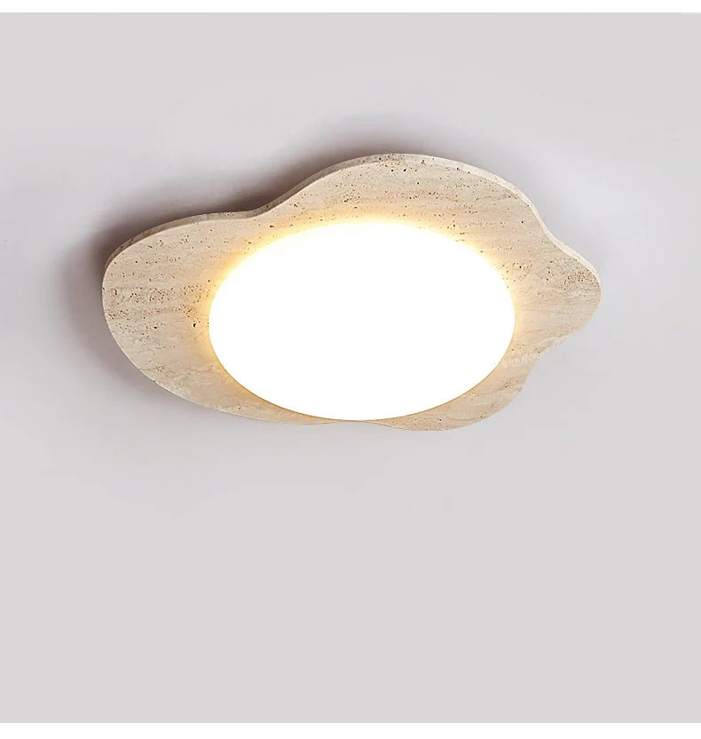 Travertine Cloud Ceiling Lamp - Image 10