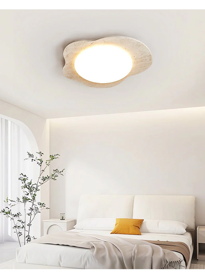 Travertine Cloud Ceiling Lamp - Image 14