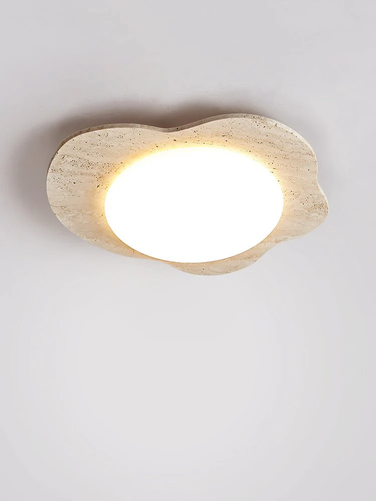 Travertine Cloud Ceiling Lamp - Image 15