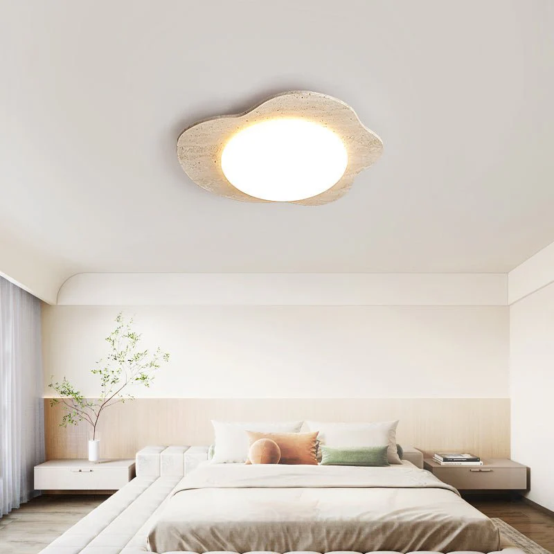Travertine Cloud Ceiling Lamp - Image 2