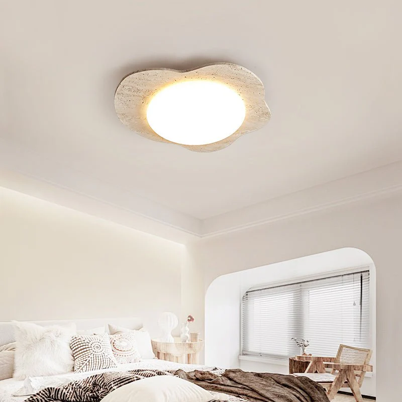 Travertine Cloud Ceiling Lamp - Image 3