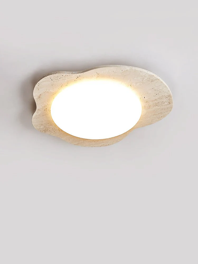 Travertine Cloud Ceiling Lamp - Image 6