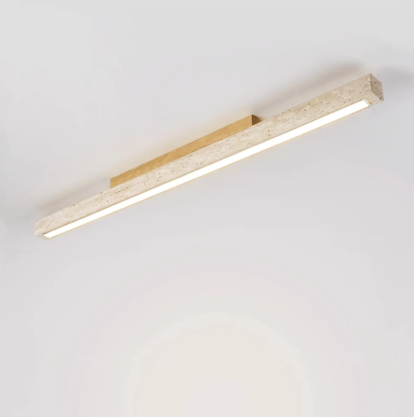 Travertine Column Ceiling Light - Image 6