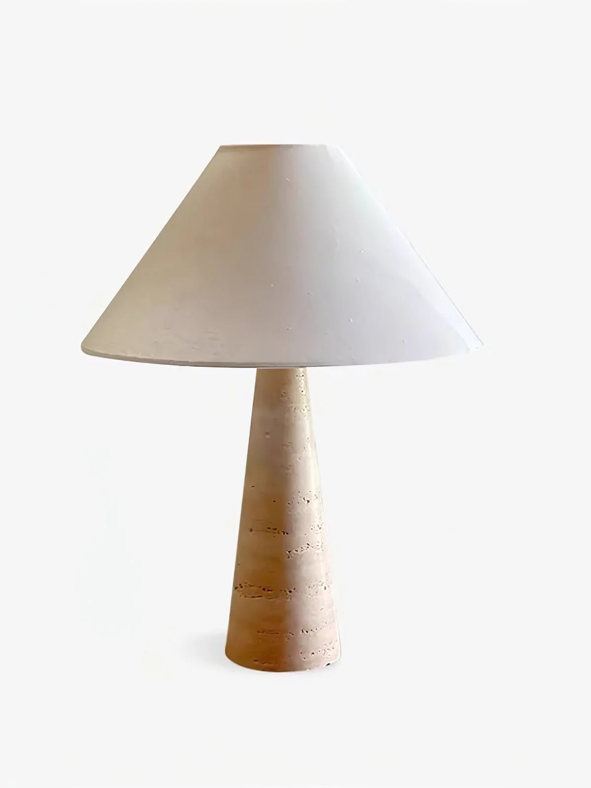 Travertine Column Table Lamp - Image 10