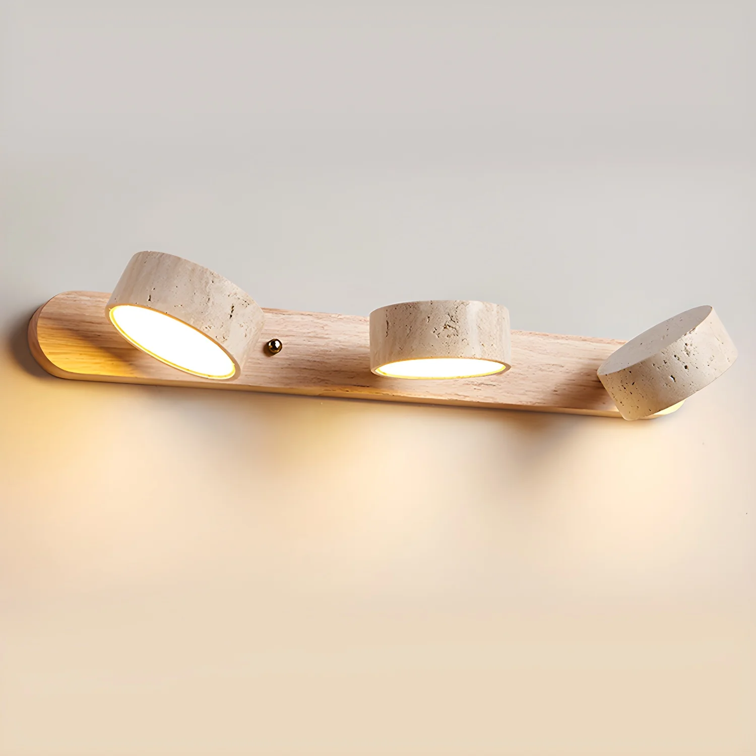 Travertine Duo Rechargeable Wall Light - Image 18