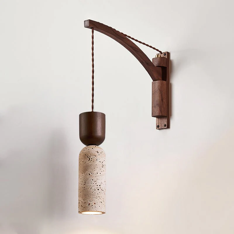 Travertine Fusion Wall Sconce - Image 10