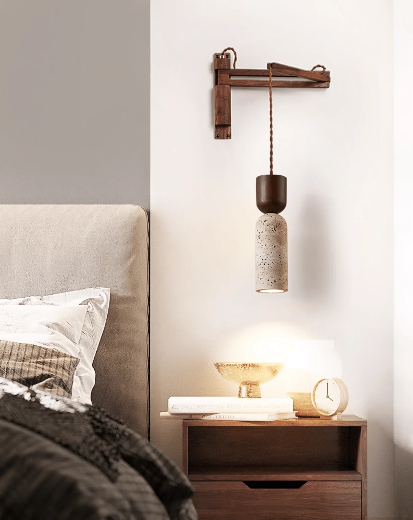 Travertine Fusion Wall Sconce - Image 16