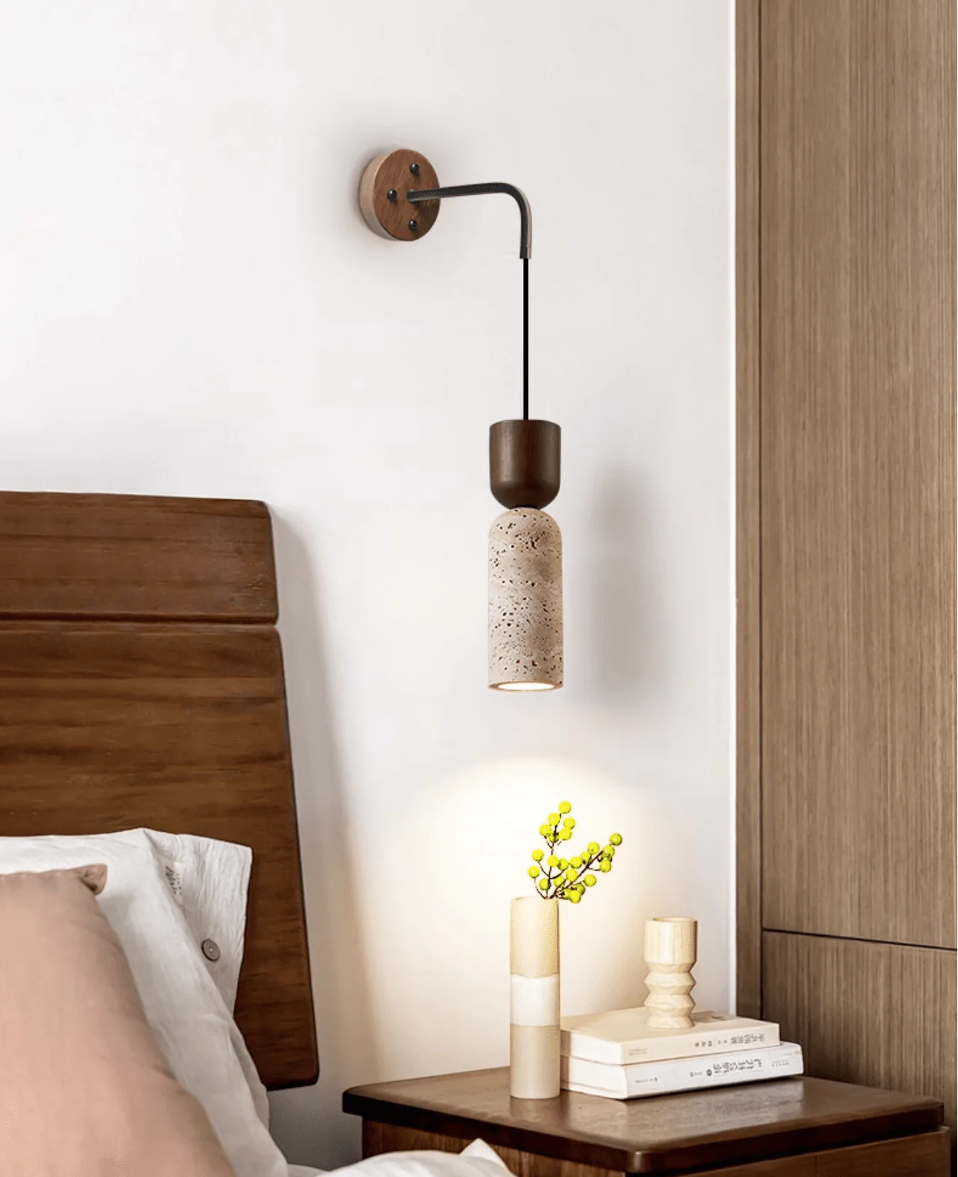 Travertine Fusion Wall Sconce - Image 18