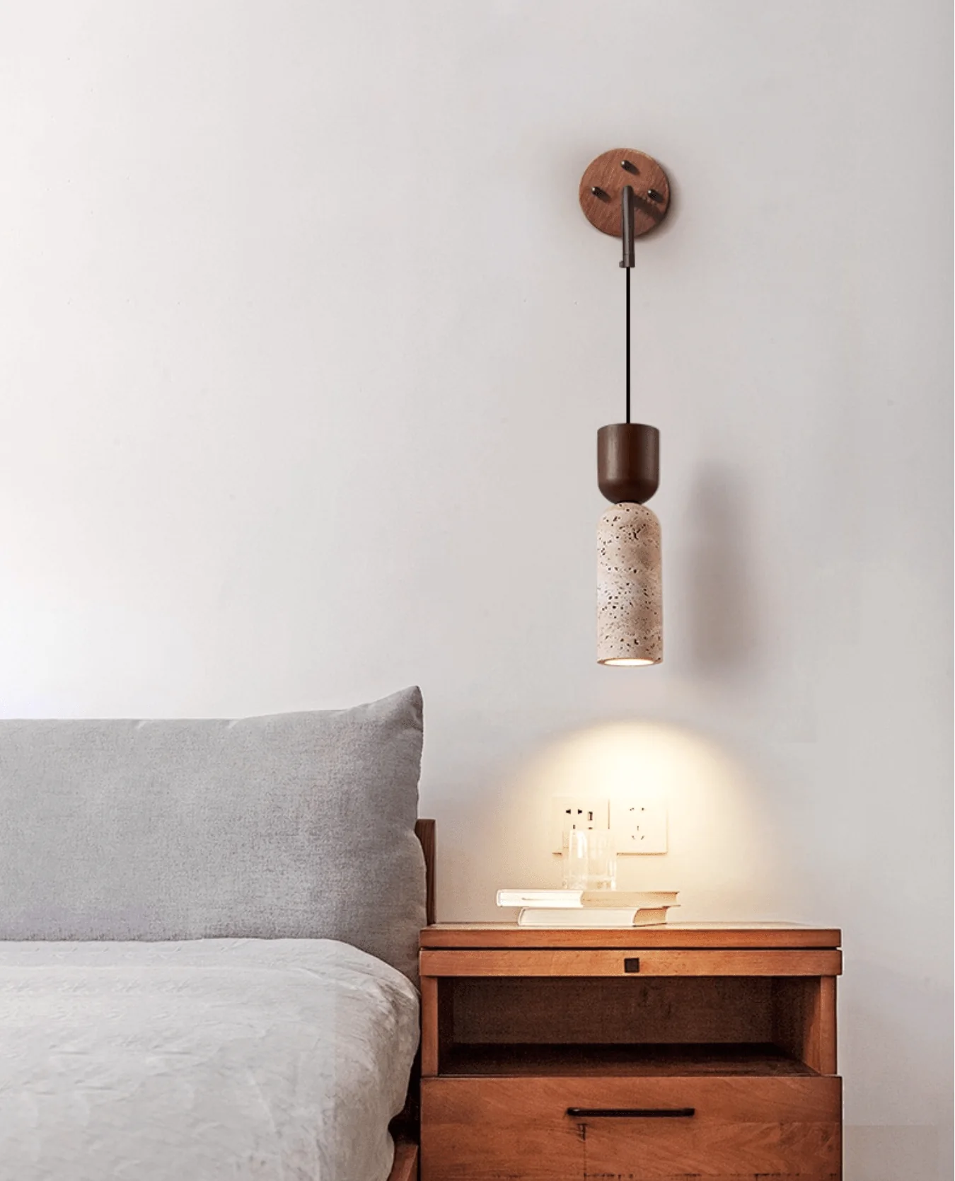 Travertine Fusion Wall Sconce - Image 19