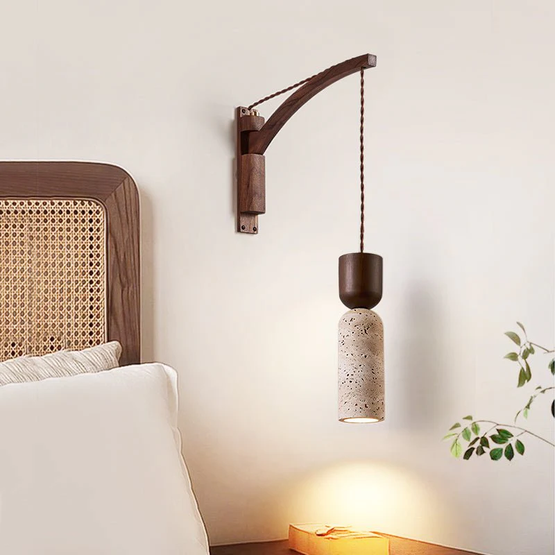 Travertine Fusion Wall Sconce - Image 2