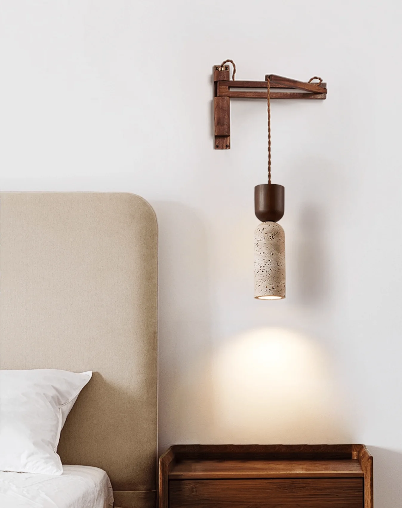 Travertine Fusion Wall Sconce - Image 20