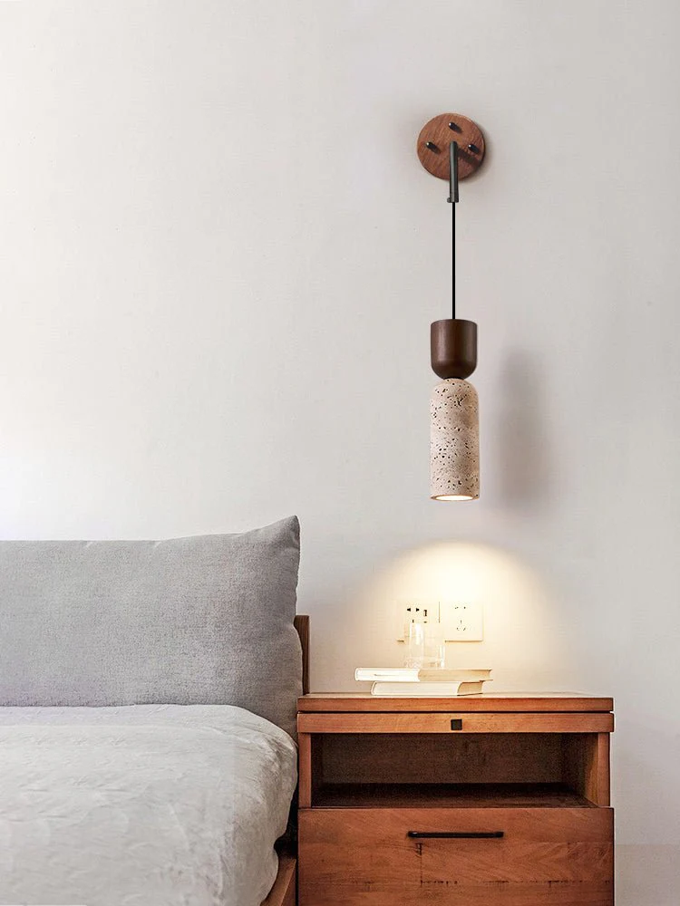Travertine Fusion Wall Sconce - Image 5