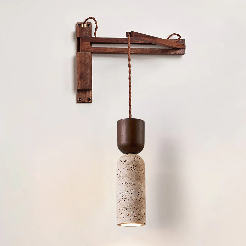 Travertine Fusion Wall Sconce - Image 9