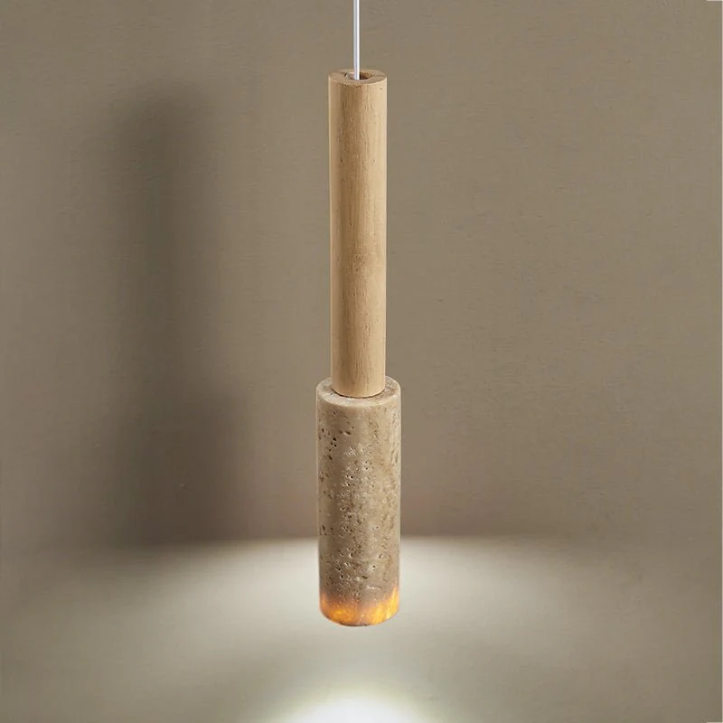 Travertine Stick Pendant Light - Image 8