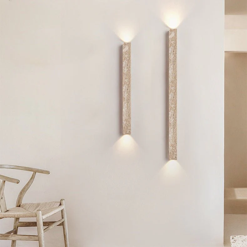 Travertine Stripe Wall Sconce - Image 11