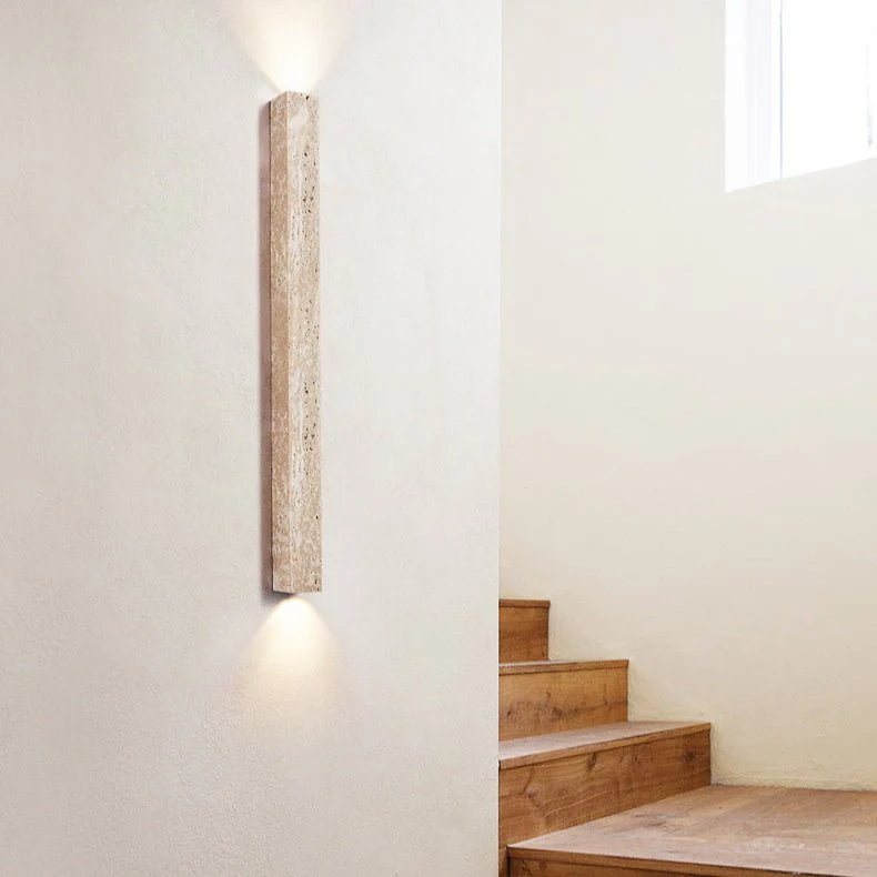 Travertine Stripe Wall Sconce - Image 12