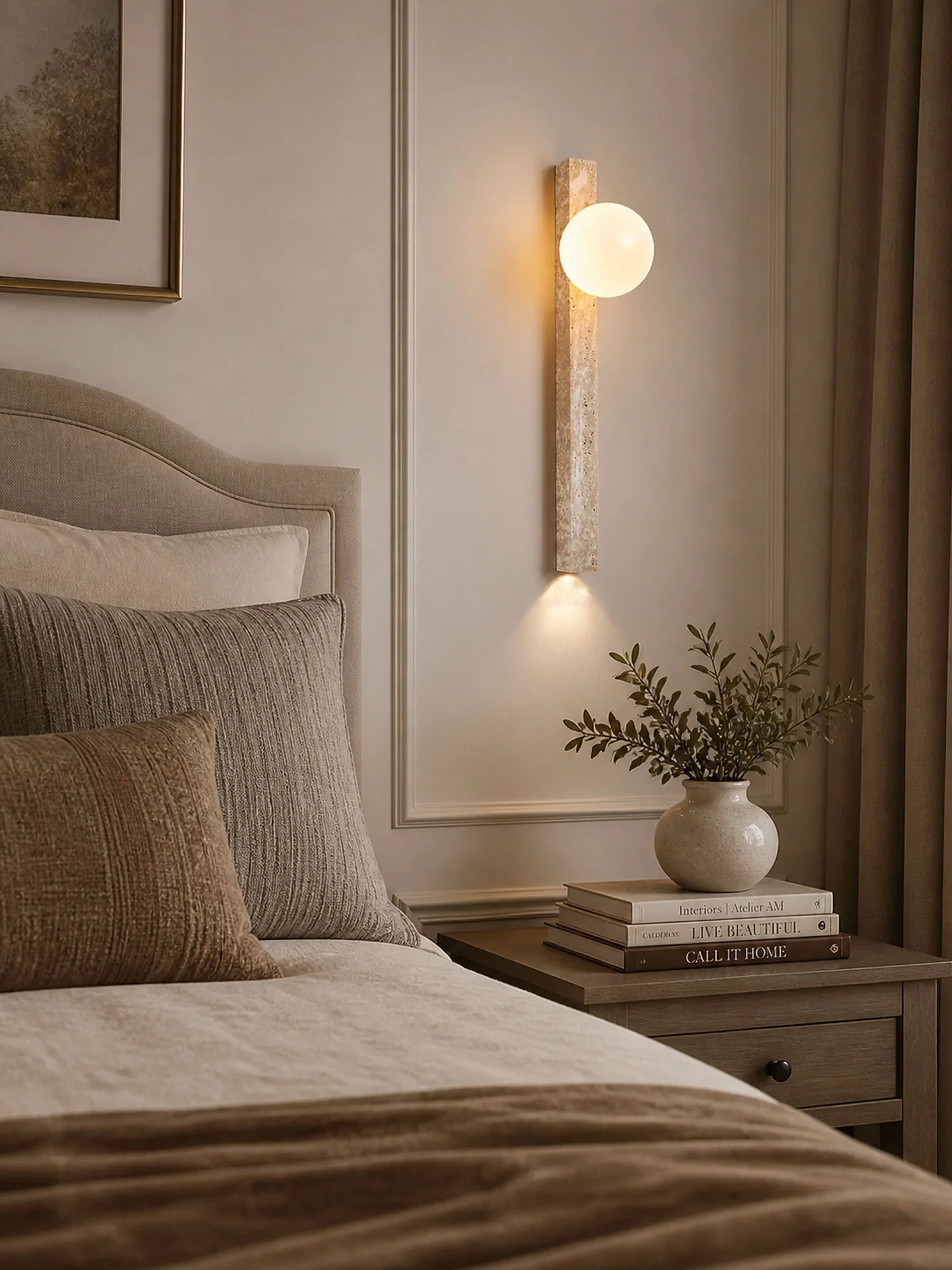 Travertine Stripe Wall Sconce - Image 6