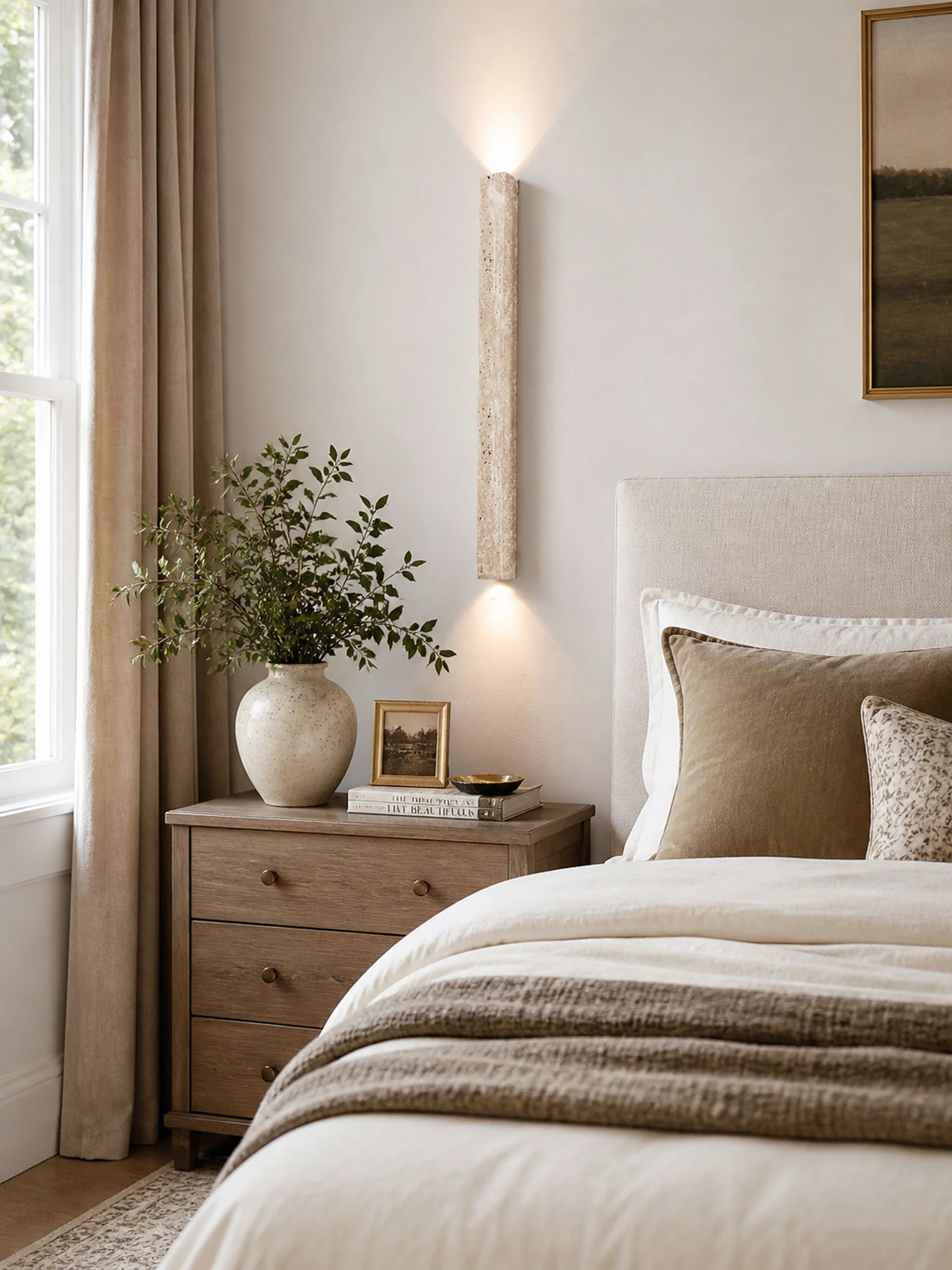 Travertine Stripe Wall Sconce - Image 9