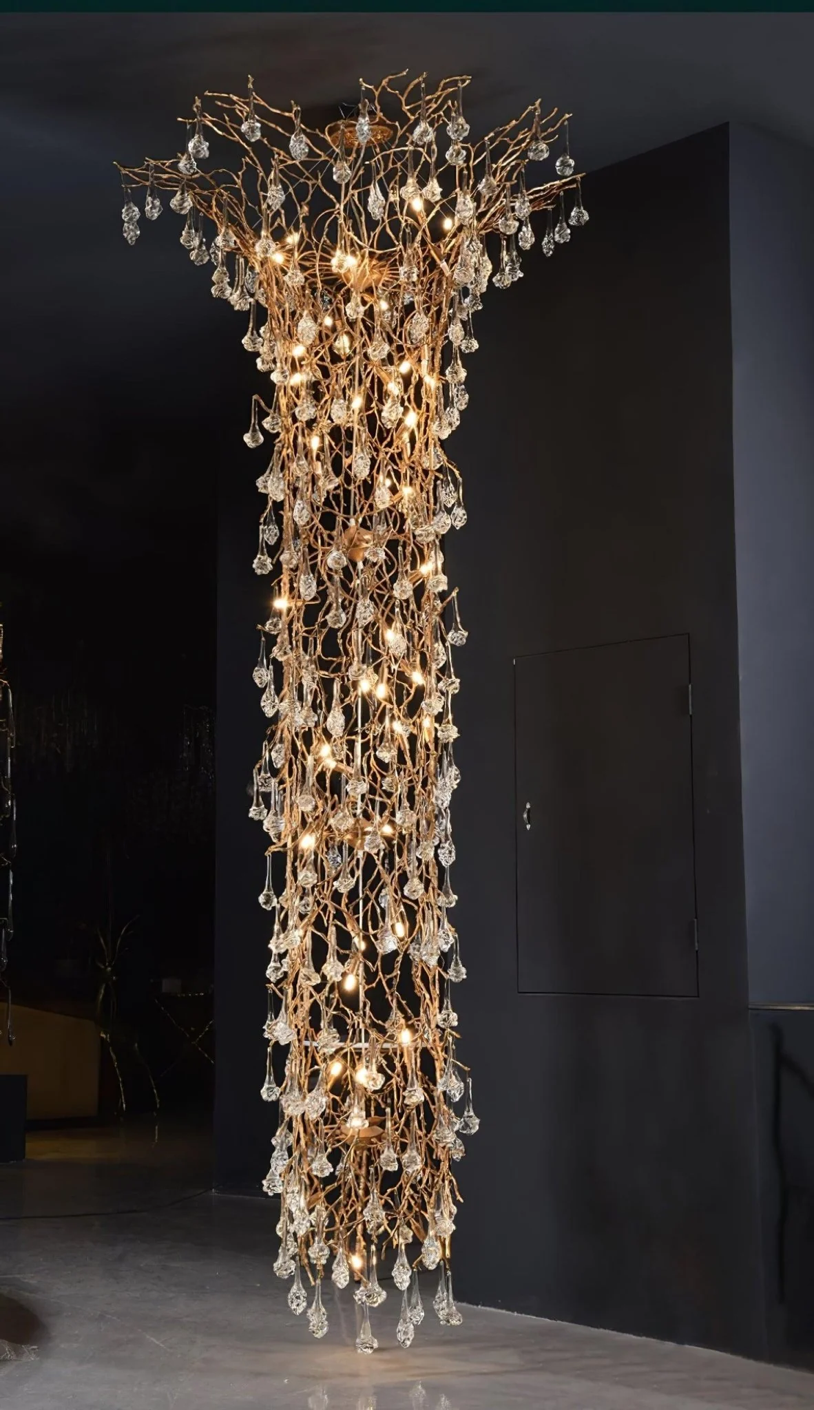Tree Branch Staircase Chandelier - Image 20