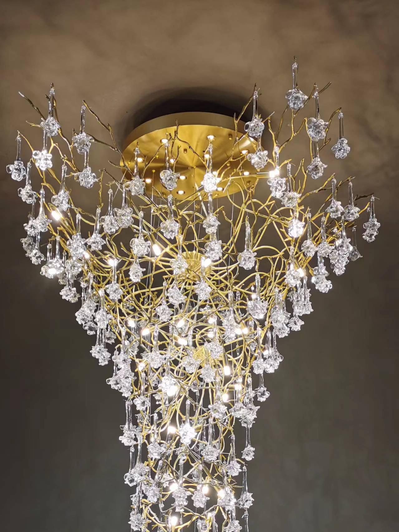 Tree Branch Staircase Chandelier - Image 26