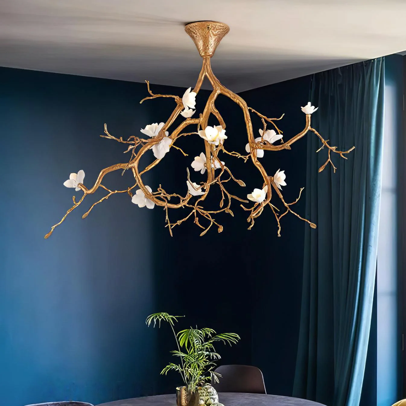 Tree Branches Flower Ceiling Lamp - Image 11