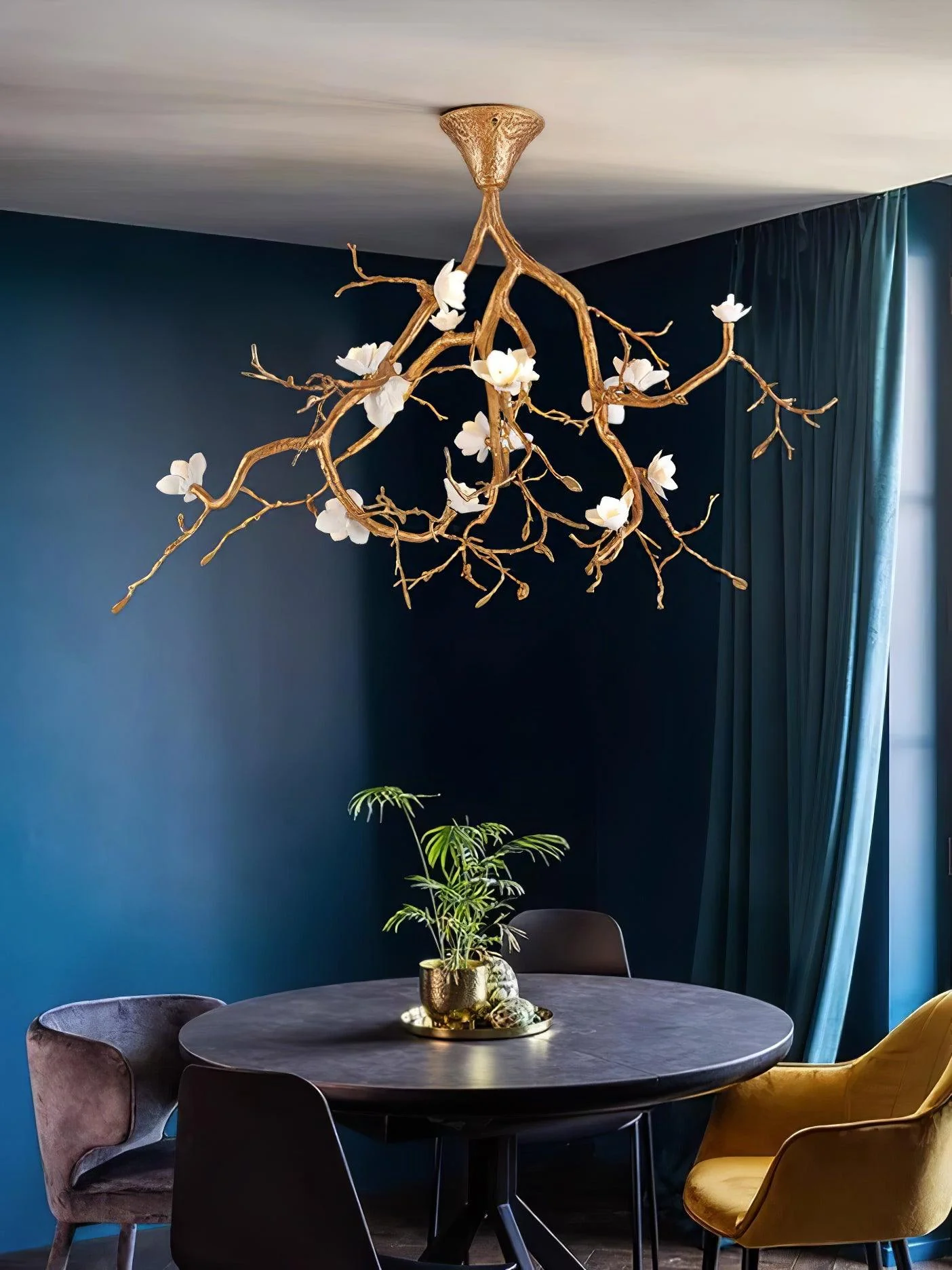 Tree Branches Flower Ceiling Lamp - Image 13