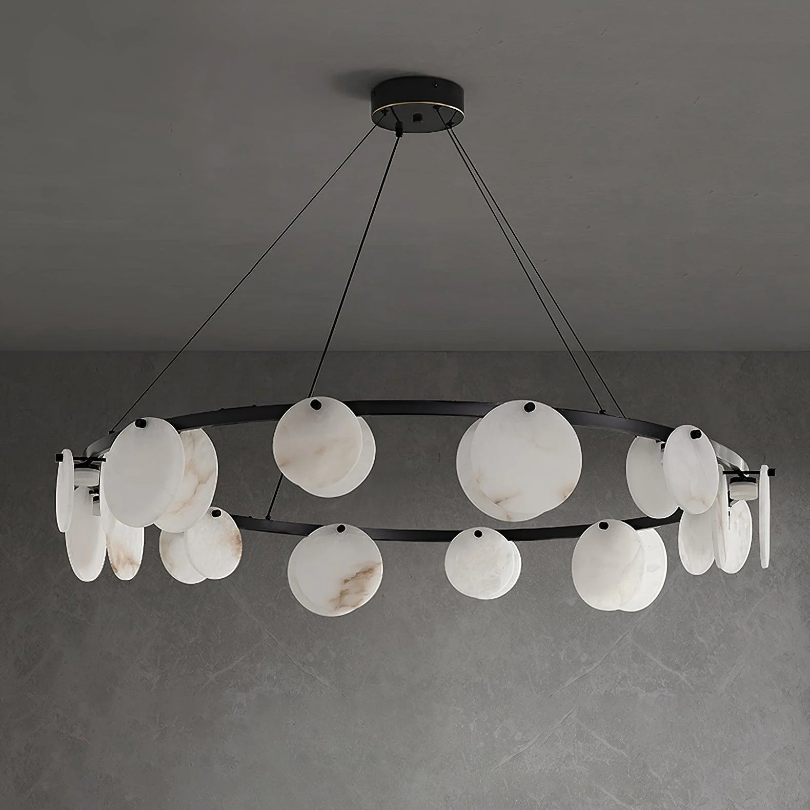 Trinidad Alabaster Chandelier - Image 15