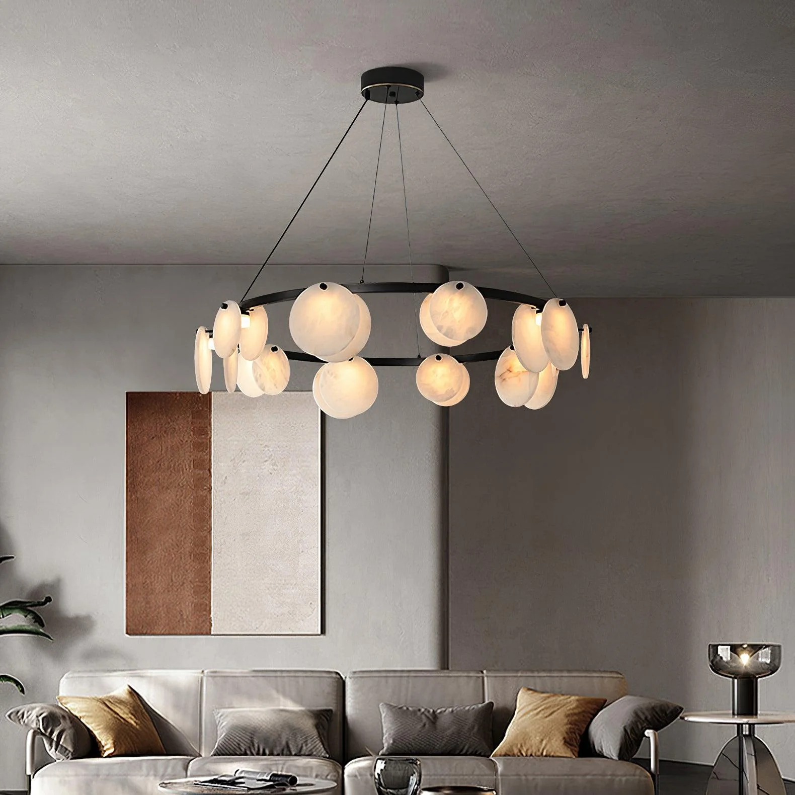 Trinidad Alabaster Chandelier - Image 2