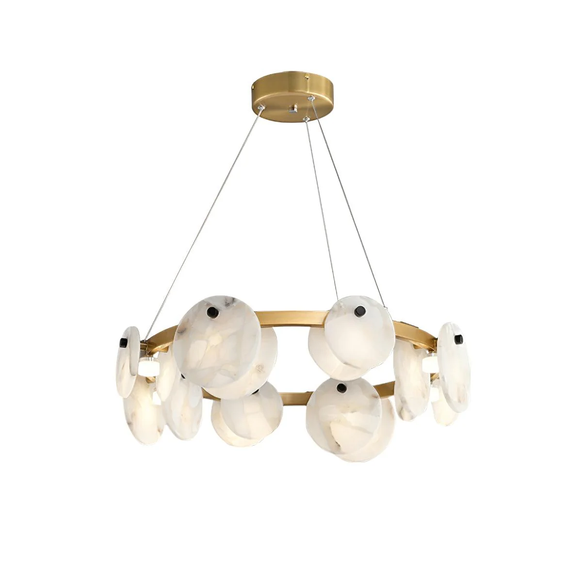 Trinidad Alabaster Chandelier - Image 22