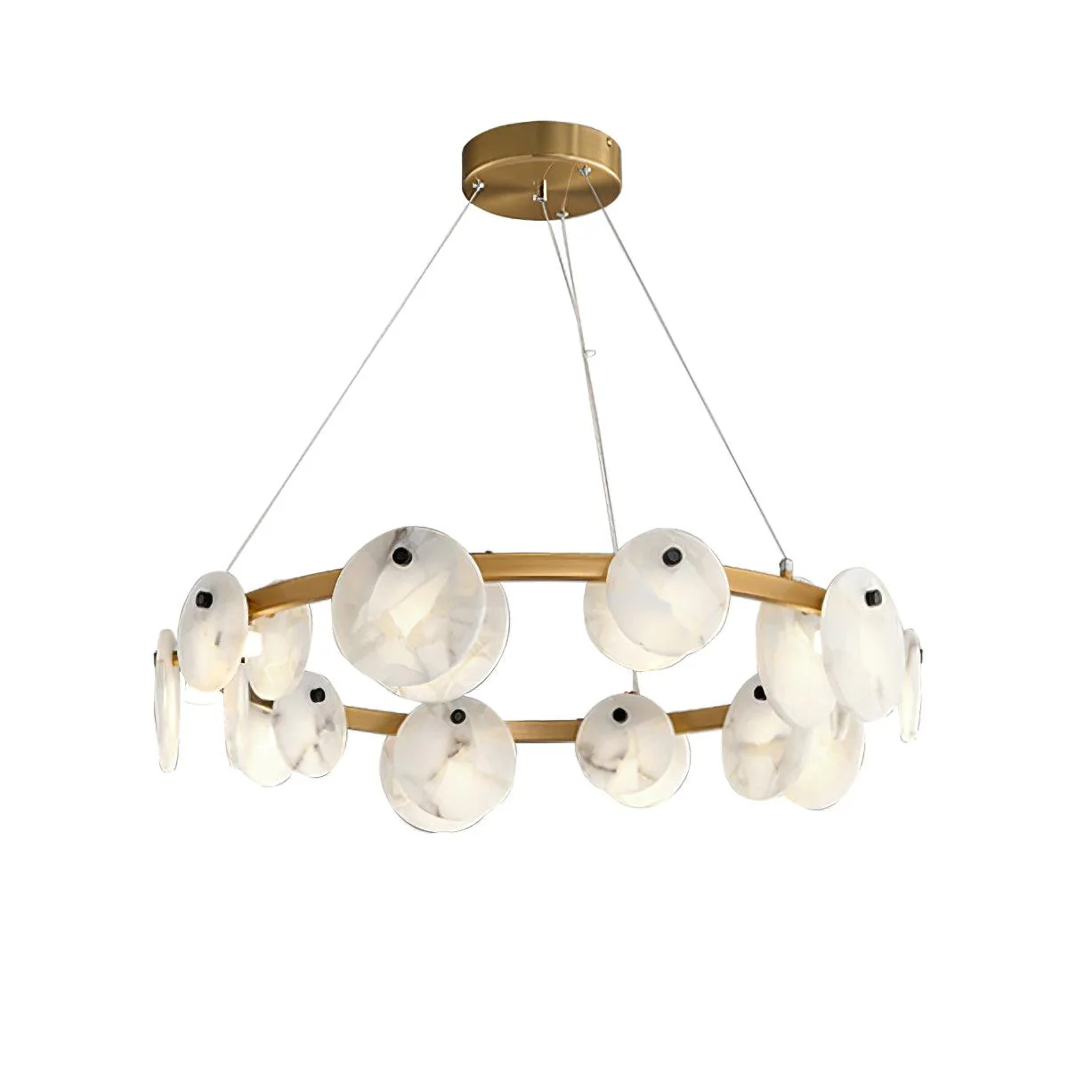 Trinidad Alabaster Chandelier - Image 23