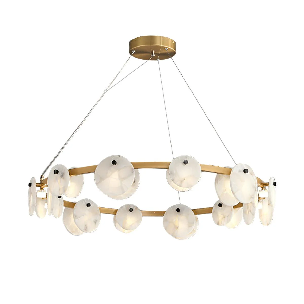 Trinidad Alabaster Chandelier - Image 26