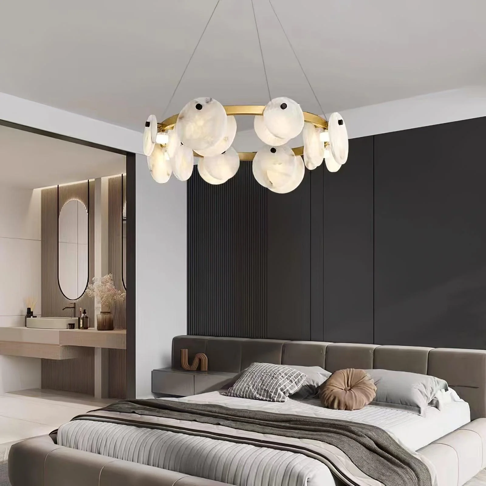 Trinidad Alabaster Chandelier - Image 9