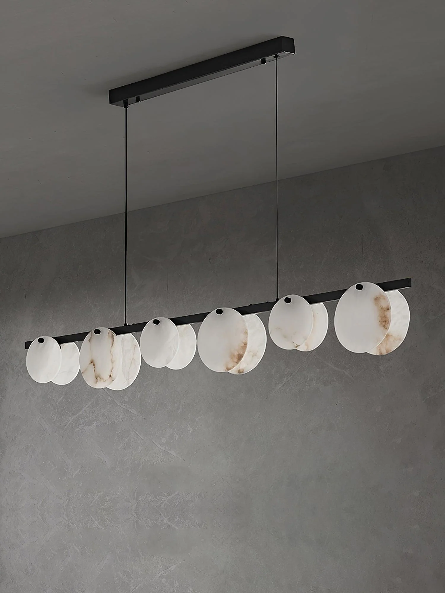 Trinidad Dining Room Alabaster Chandelier - Image 16