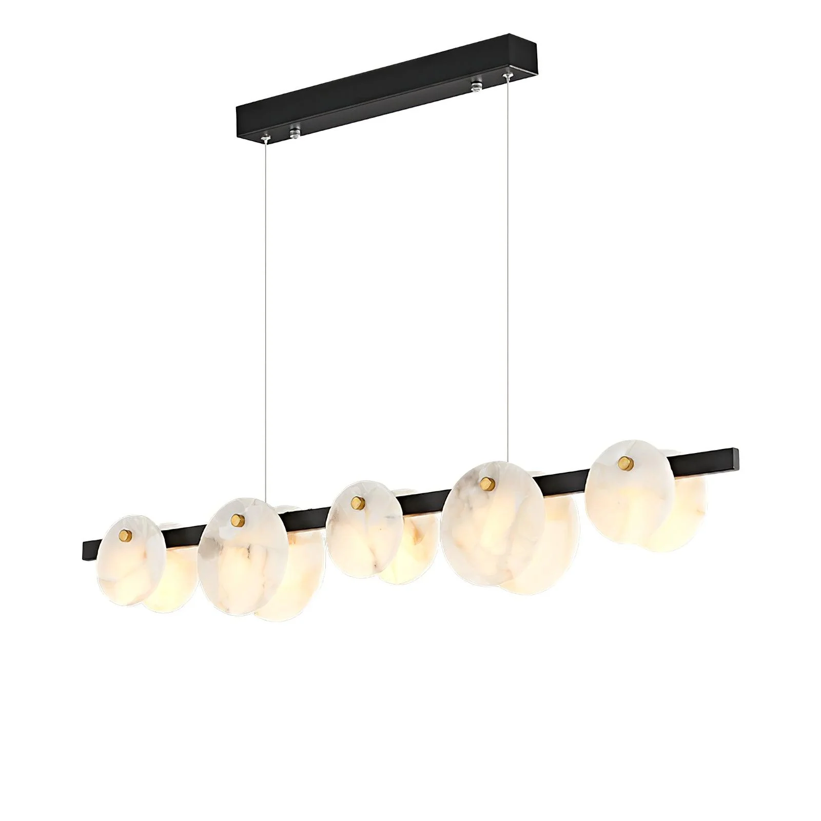 Trinidad Dining Room Alabaster Chandelier - Image 21