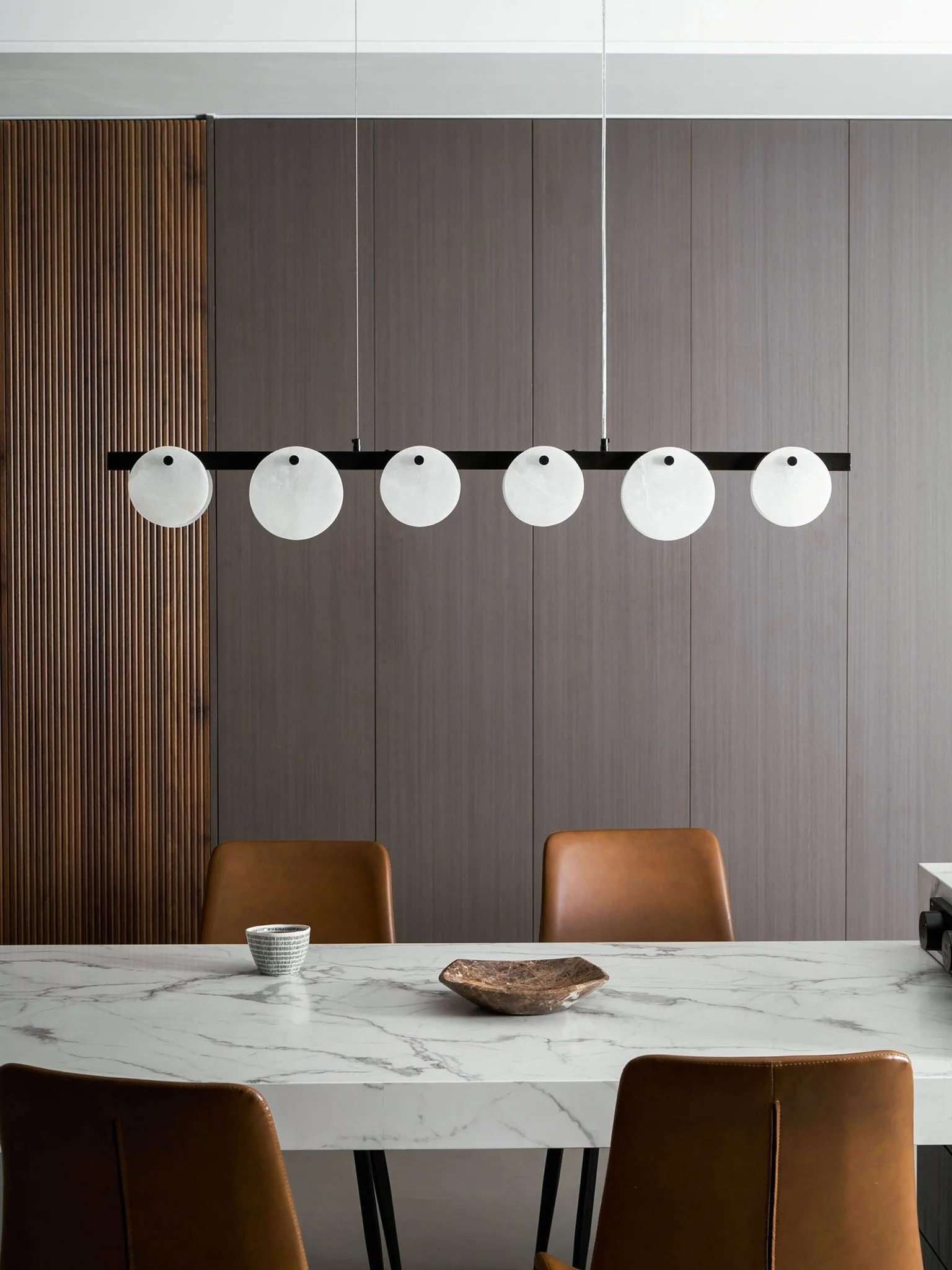 Trinidad Dining Room Alabaster Chandelier - Image 40