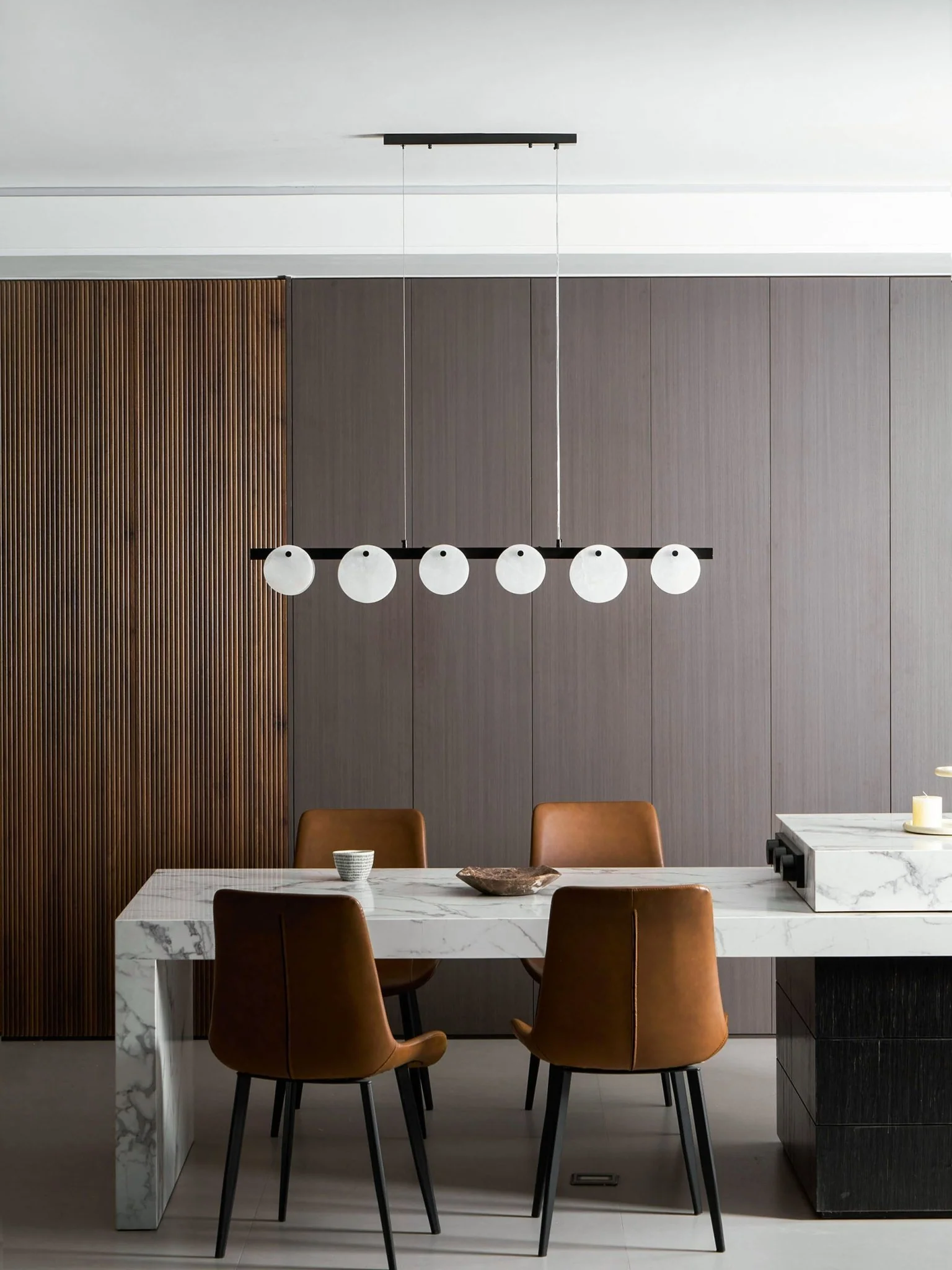 Trinidad Dining Room Alabaster Chandelier - Image 44