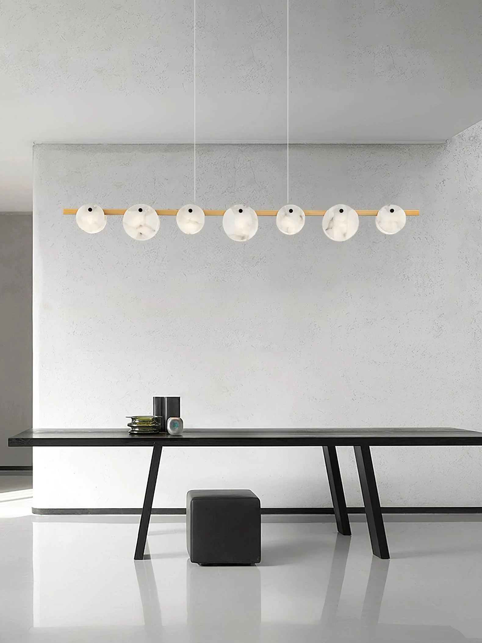 Trinidad Dining Room Alabaster Chandelier - Image 6