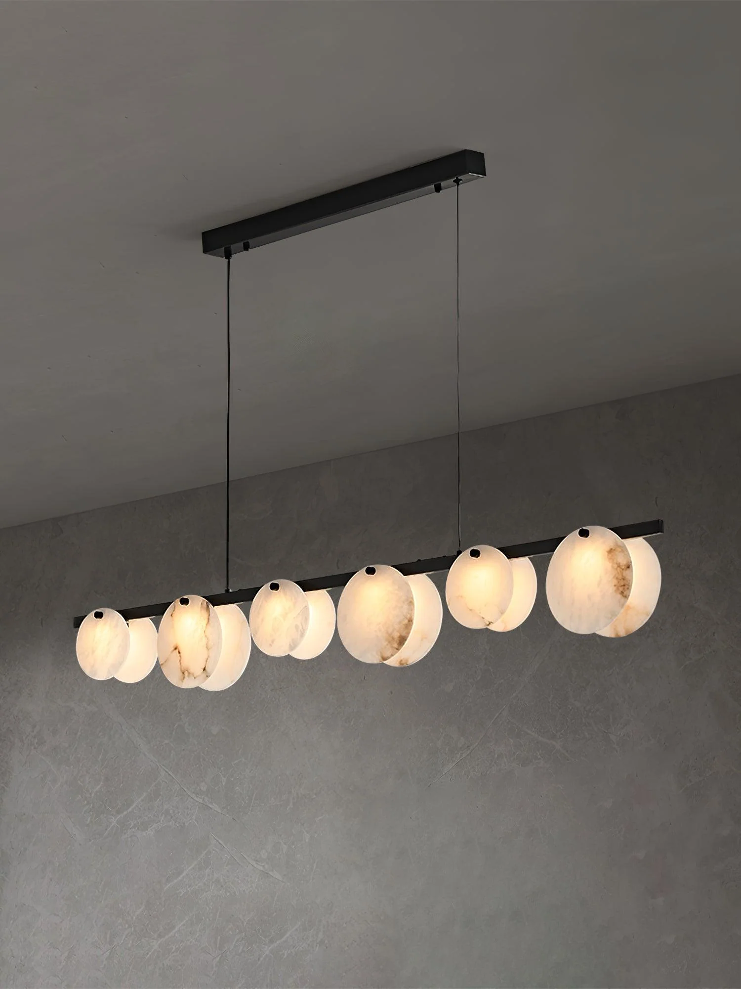 Trinidad Dining Room Alabaster Chandelier - Image 9
