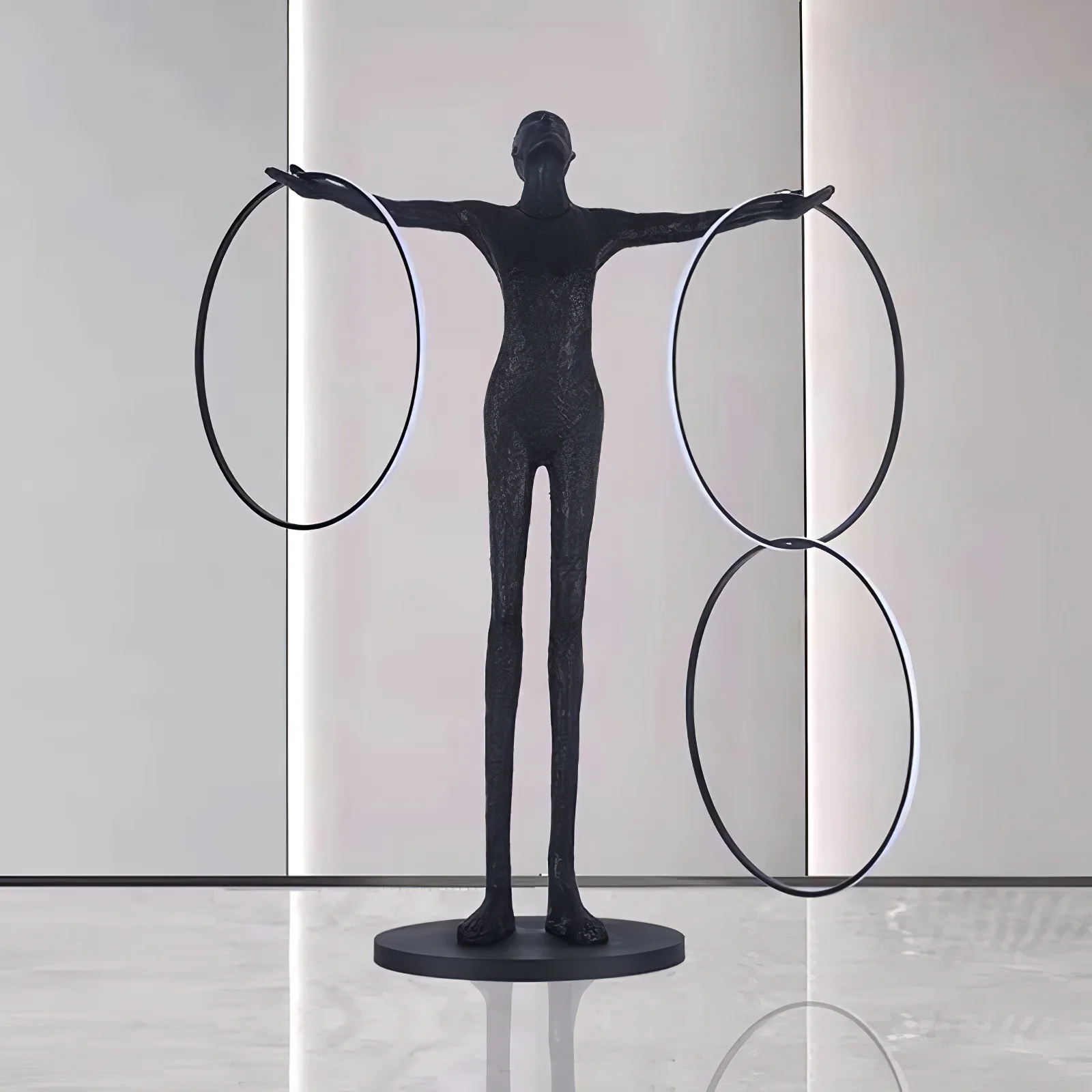 Trinity Life Sculpture Floor Lamp - Image 10