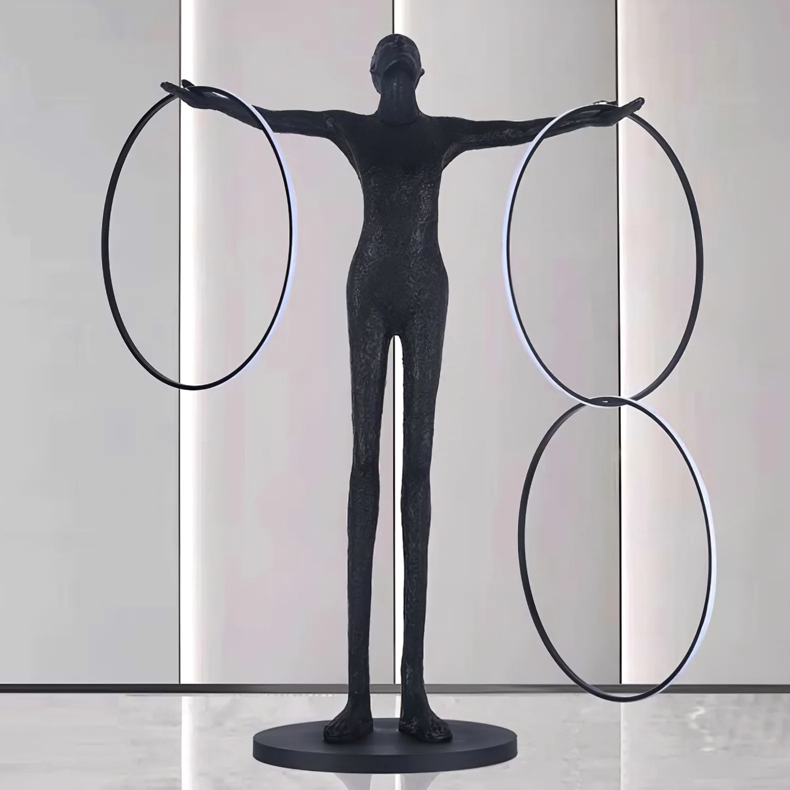 Trinity Life Sculpture Floor Lamp - Image 12